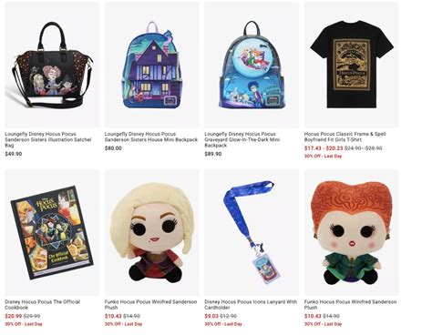 hot topic hocus pocus|hocus pocus merchandise.